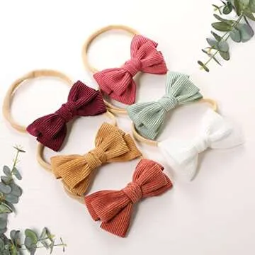 VISBL Baby Girl Headbands and Bows - Perfect Hair Accessories