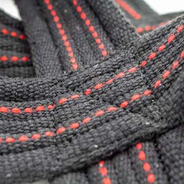 CERBERUS Elite Figure 8 Lifting Straps for Heavy Deadlifts