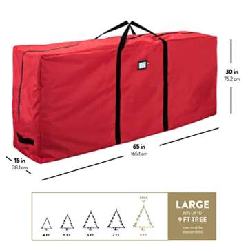 Durable Zober Christmas Tree Storage Bag | Waterproof