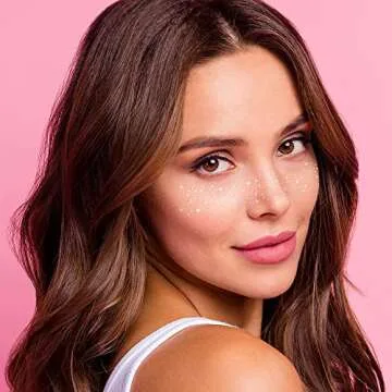 GALACTIC SILVER FACE FRECKLES 10 Pack Temporary Tattoos