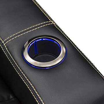 Seatcraft Dynasty Home Theater Recliner with USB Charging