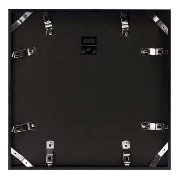 Golden State Art 12x12 Metal Picture Frames Set of 4