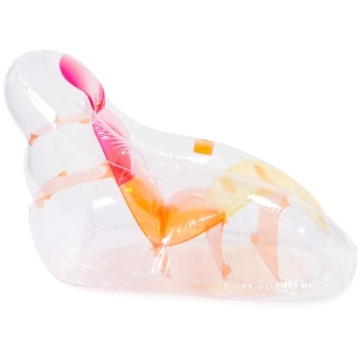 Swimways Dry Float Socializer Pool Chair with Cup Holder