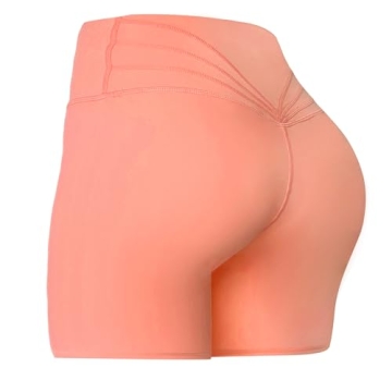 Aoxjox Trinity Workout Biker Shorts for Women Tummy Control High Waisted Exercise Athletic Gym Runni...