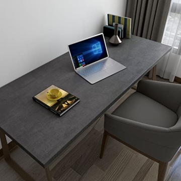 YENHOME Gray Concrete Peel and Stick Wallpaper for All Spaces