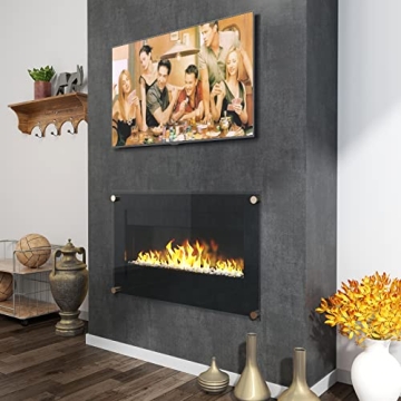 YENHOME Gray Concrete Peel and Stick Wallpaper for All Spaces