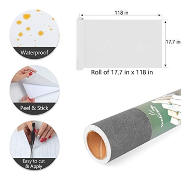 YENHOME Gray Concrete Peel and Stick Wallpaper for All Spaces