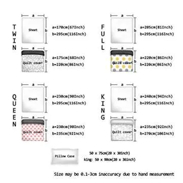 4 Piece Polyester Fabric Duvet Cover Set with Zipper Closure King, You are My Sunshine Bees Sunflowers Daybed Bedding Set Bedspread with 2 Pillow Shams for Girls Boys Kids Children Adults