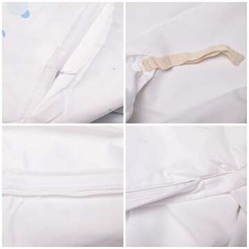 4 Piece Polyester Fabric Duvet Cover Set with Zipper Closure King, You are My Sunshine Bees Sunflowers Daybed Bedding Set Bedspread with 2 Pillow Shams for Girls Boys Kids Children Adults