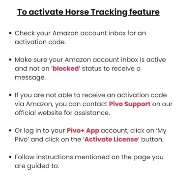 Pivo Equestrian Lite Pack for 360° Horse Tracking