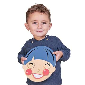 Tender Leaf Toys Magnetic Emotion Puzzle for Kids