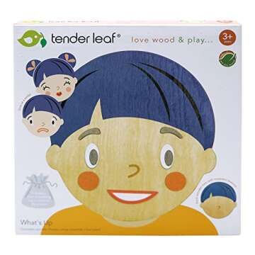 Tender Leaf Toys Magnetic Emotion Puzzle for Kids