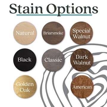 Custom Round Nursery Name Sign, Personalized Wooden Wall Plaque, 12" 18" 24", 30" 3D Wall Art for Children & Kids Rooms, Baby Shower, Hickory Hollow Designs (Hudson James)