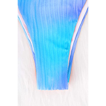 BISSOMMER Women’s Stylish Tie-Dye Bikini Swimsuit