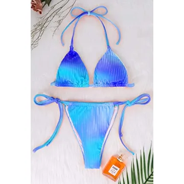 BISSOMMER Women’s Stylish Tie-Dye Bikini Swimsuit