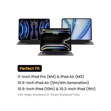 Durable tomtoc Portfolio Case for 11 Inch iPads