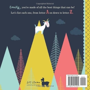 Personalized Alphabet Book for Kids - E is for Emily