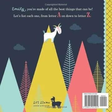 Personalized Alphabet Book for Kids - E is for Emily