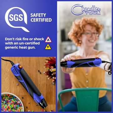 Mini Dual Temp Heat Gun for Crafts and DIY Projects