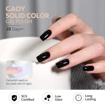 GAOY 6 Colors Gel Nail Polish Set for Salon Quality Nails