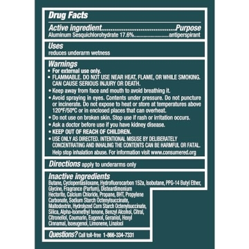 Degree Men Cool Rush Antiperspirant Dry Spray for 72-Hour Protection