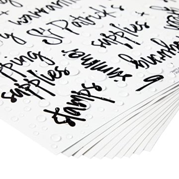 Talented Kitchen 212 Office and Craft Labels, Preprinted Water Resistant Stickers for School Classroom and Home Organization