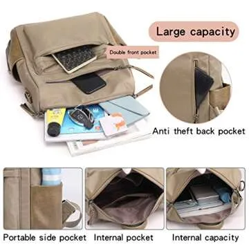 ZOCILOR Women's Fashion Backpack Purse - Stylish and Versatile