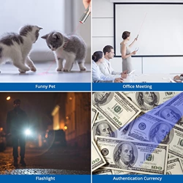 Rechargeable Cat Toys with Adjustable Laser Patterns