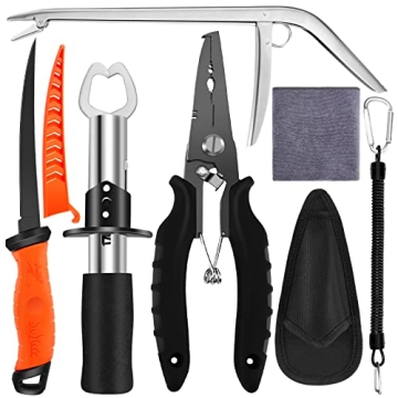 AOFUXTI Fishing Tool Kit - Ultimate Gear for Anglers, Perfect Gift for Adventure Lovers!