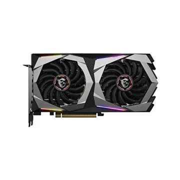 MSI Gaming GeForce RTX 2060 6GB GDRR6 192-bit HDMI/DP Ray Tracing Turing Architecture VR Ready Graph...