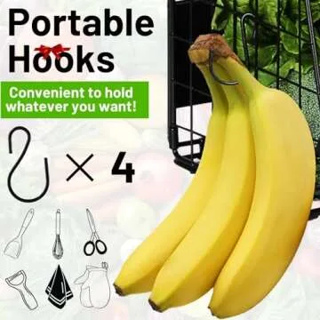 Magnetic Shelf Set for Refrigerator & Home Organization