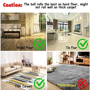 YOFUN Smart Interactive Cat Toy - Self Rotating USB Ball