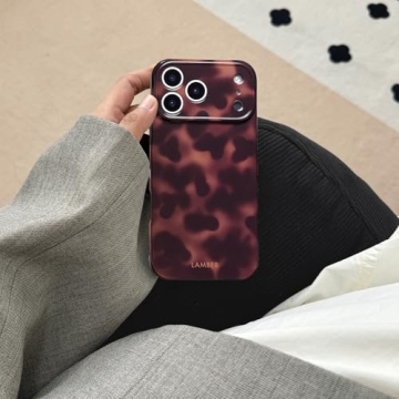XQAGU iPhone 17 Pro Cute Tortoise Shell Phone Case