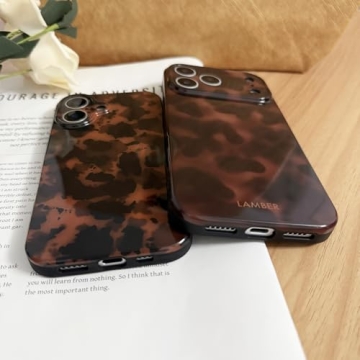 XQAGU iPhone 17 Pro Cute Tortoise Shell Phone Case