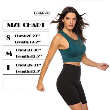 Longline Sport Bra - Seamless Yoga Crop Top by SEASUM
