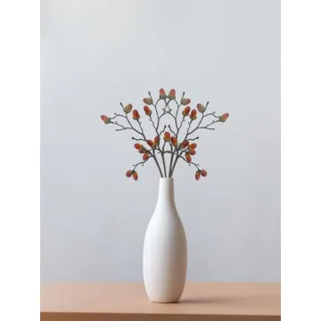 BEIJIALY Christmas Artificial Acorn Picks for Holiday Decor