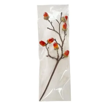 BEIJIALY Christmas Artificial Acorn Picks for Holiday Decor
