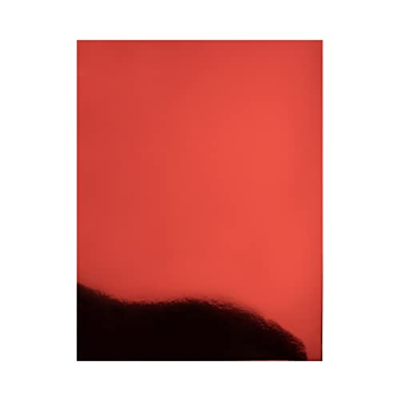 60 Red Metallic Paper for Crafts and Printing