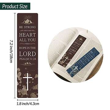 ANZON MORIES 48 Scripture Bookmarks - Inspirational Gift
