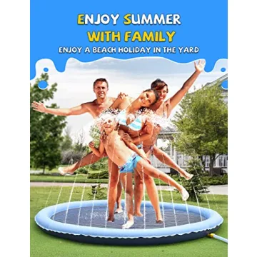 VISTOP Splash Pad for Kids and Dogs - Summer Fun