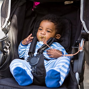 Socub Baby Teething Clip Straps for Strollers and Car Seats