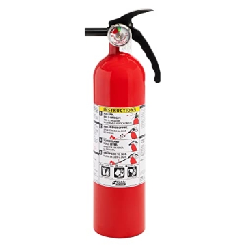 Kidde FA110 Multi-Purpose Fire Extinguisher - 1A10BC, Red Safety Gear