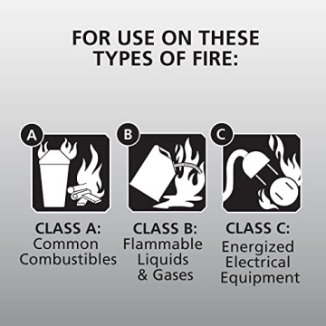 Kidde FA110 Fire Extinguisher - Safe & Reliable