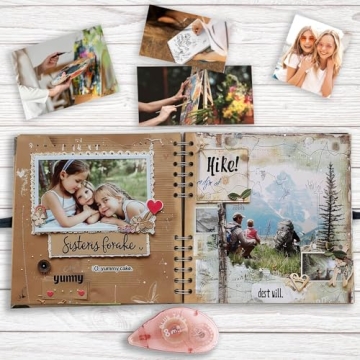 Effortless Scrapbooking with MARCADORUS Glue Tape