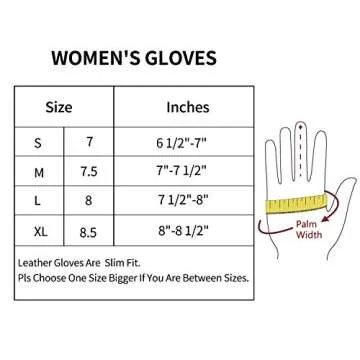 FIORETTO Womens Fingerless Leather Gloves for Driving Unlined Half Finger Punk Gloves for Motorcycle, Goth Cosplay Costume Black Medium