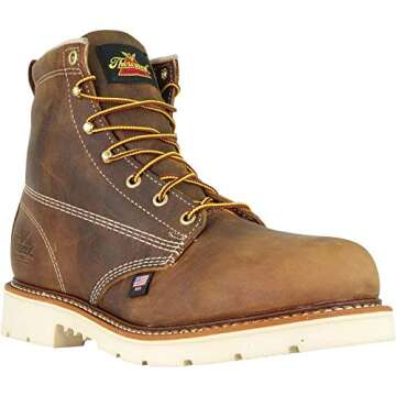 Thorogood Men's 6" Safety Toe Boots for Work