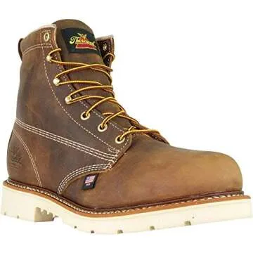 Thorogood Men's 6" Safety Toe Boots for Work