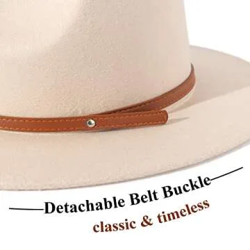 Lisianthus Womens Fedora Hat - Stylish and Comfortable