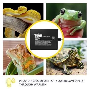 iPower Reptile Heat Pad for Ideal Terrarium Heating