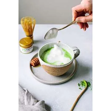 Matcha Love Ceremonial Green Tea Organic 0.7 Ounce Canister (Pack of 1) Green Tea Powder